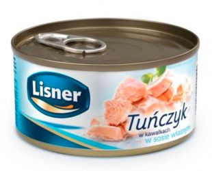 LISNER tuńczyk w sosie 170g